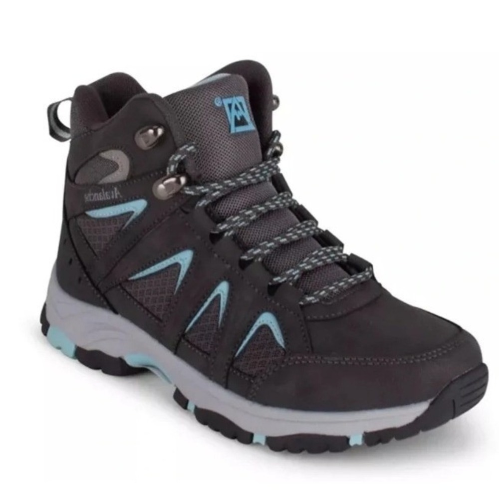 Avalanche Outdoor Supply Co‎ Ridge Womens Hiking Boots Grey Blue Size 5.5 NEW